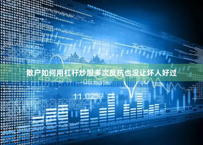 散户如何用杠杆炒股多次反抗也没让坏人好过